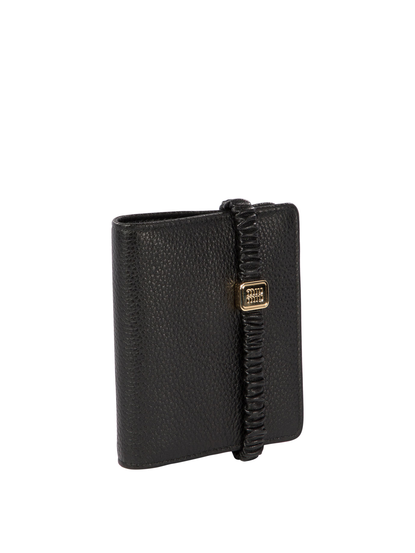 MIU MIU Black   Wallet with logo